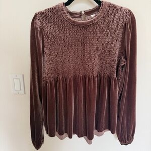 Gentkefawn Velvety Boho Top
